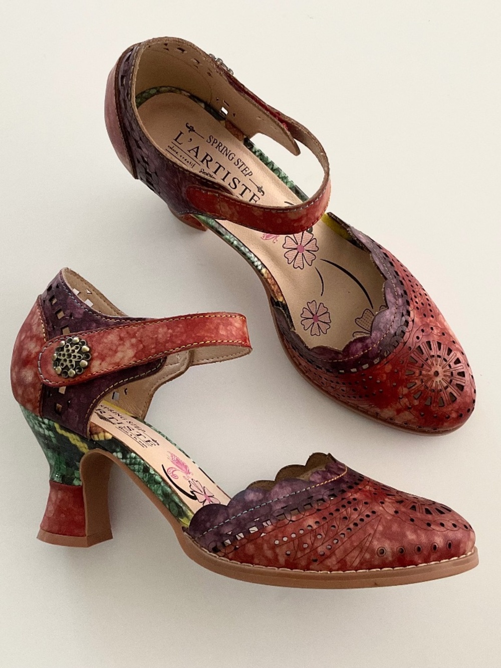 L'Artiste Varsha Leather Pump Size EU 39 / 8.5 NEW
